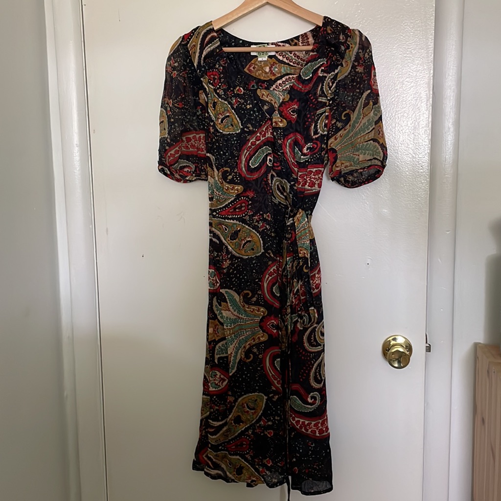 Velvet By Graham And Spencer Paisley Dress